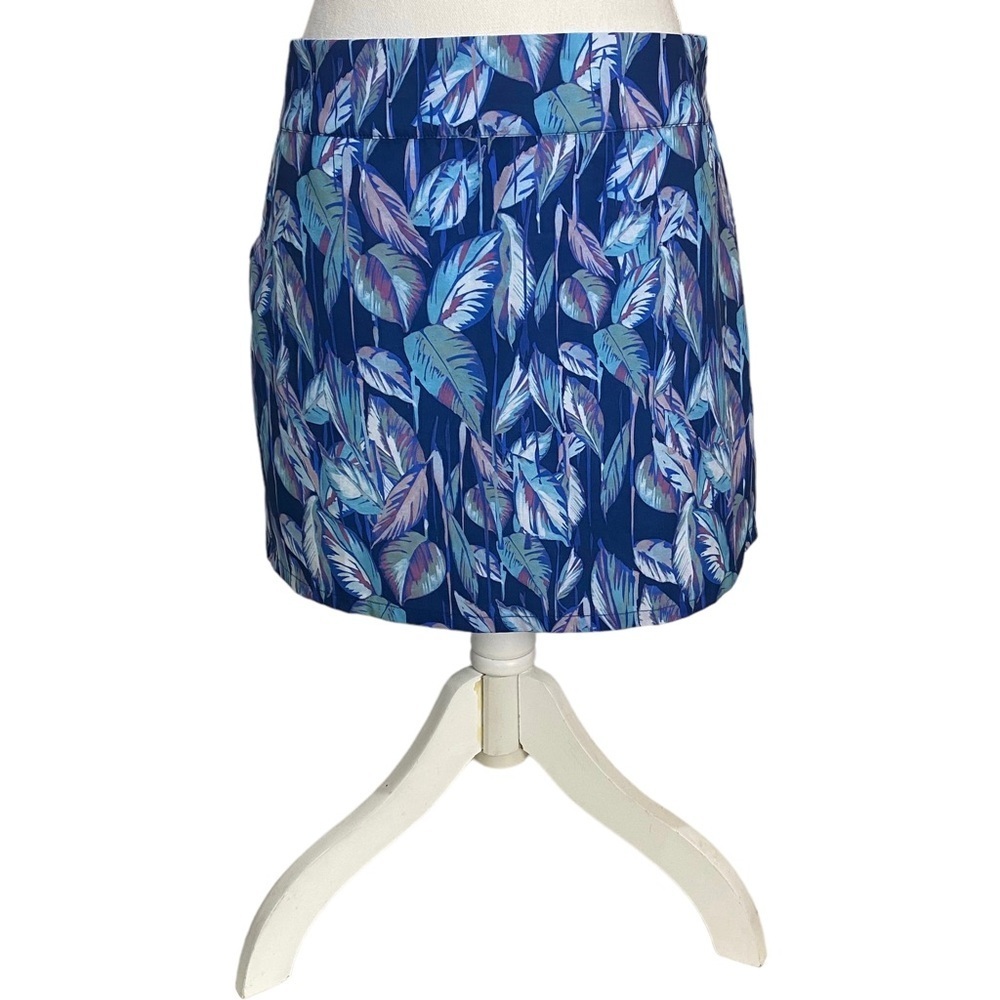 Reel Legends Womens Skirt Size M Fishing UPF Moisture Wicking Pockets Tropical